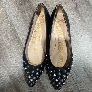 Sam edelemen ballerina studded flats